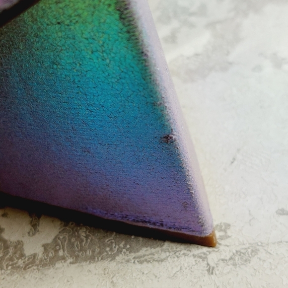 New BP. Parrker Platform Purple Metallic Party Heel Sandals B377 - Picture 13 of 14